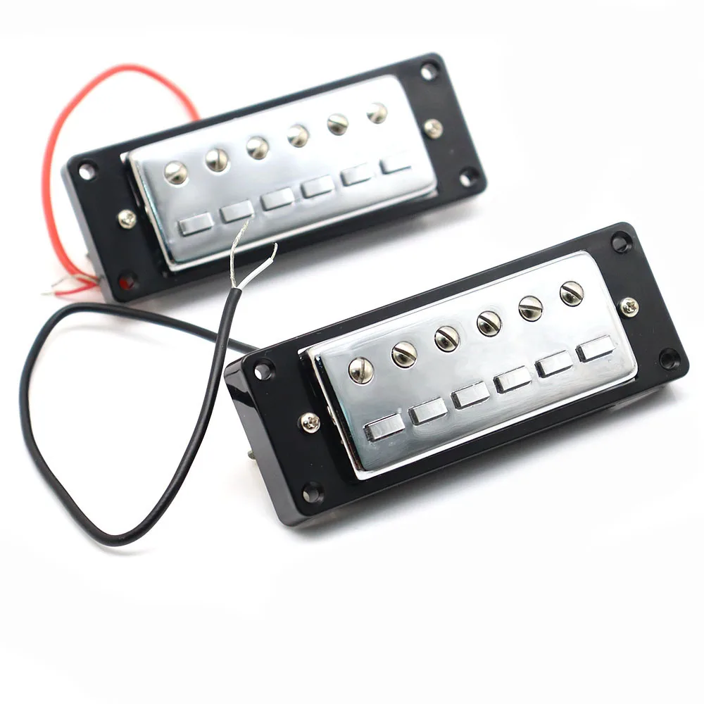 1Set Guitar pickups Mini 6 Strings Humbucker Pickups Bridge & Neck for Electric Guitar with mounting screws