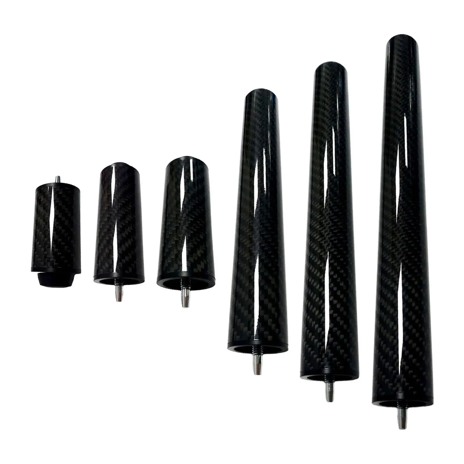 Pool Cue Extender Cue Lengthener Portable Billiards Pool Cue Sticks Extension for Games Enthusiast Beginners Trainer