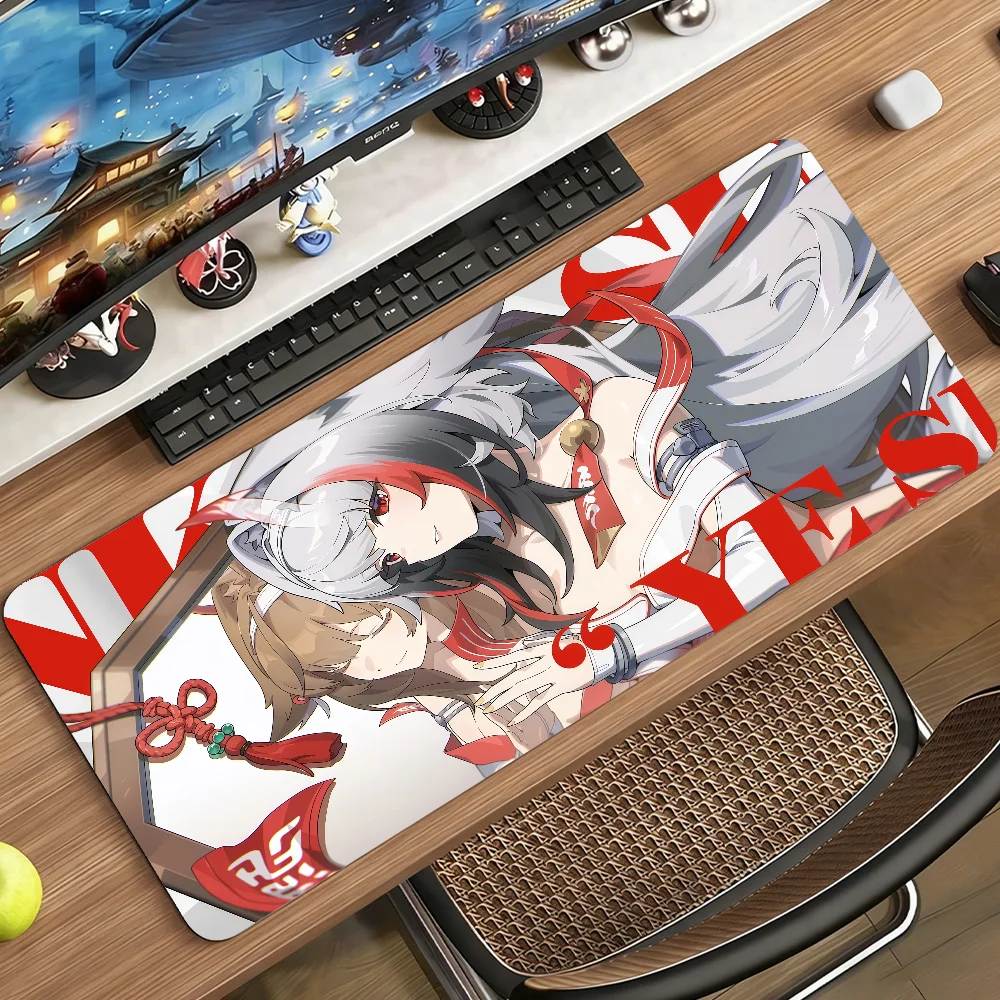 ZZZ Ye Shunguang Mouse Pad Non-slip Rubber Computer Mat Gamer Balance Decoracion Deskmat Laptop Office Large