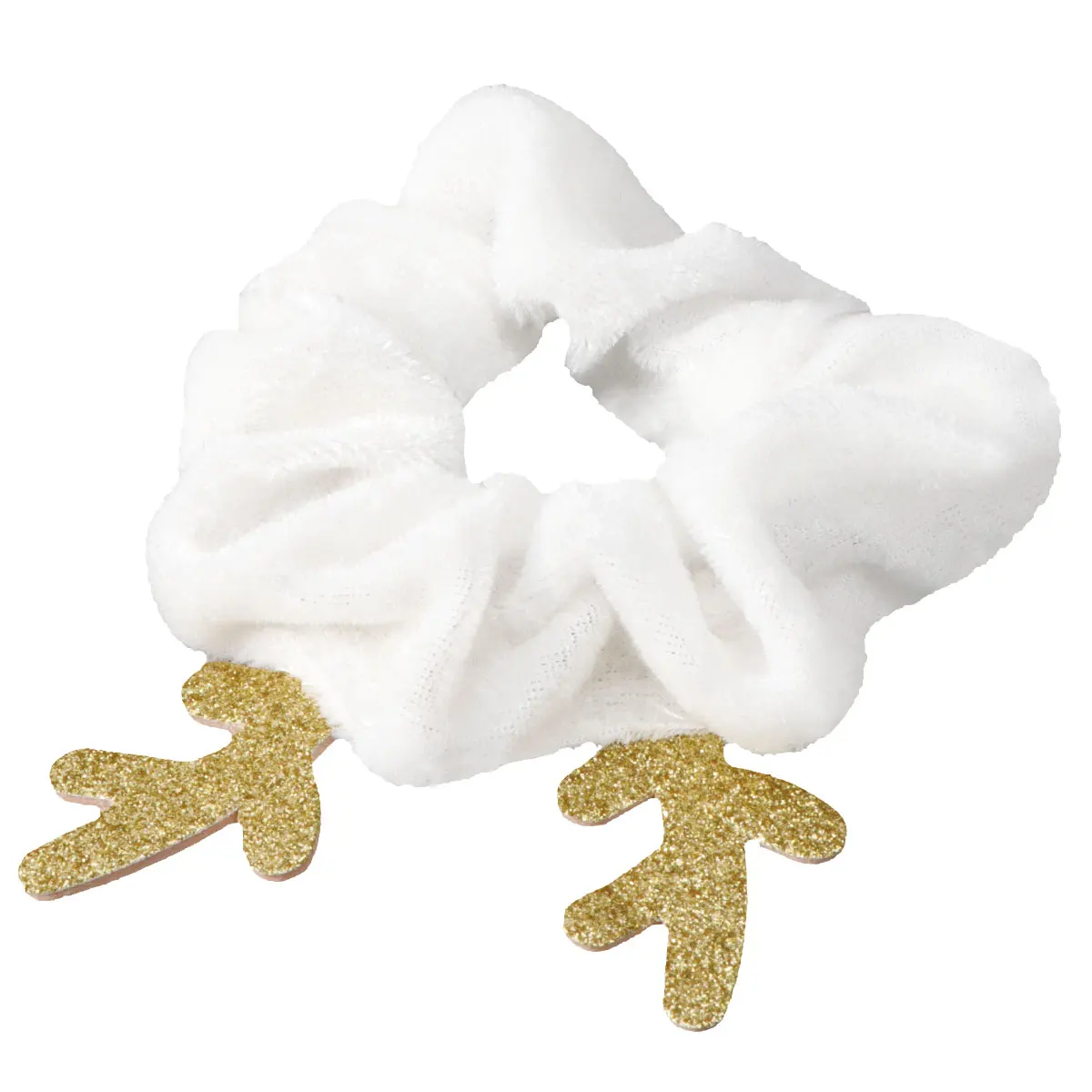 

Christmas Antler Ties Elastic Fabric Rings Accessories Stylish Women Hairb s Antler Hair Rings Eco Friendly Durable