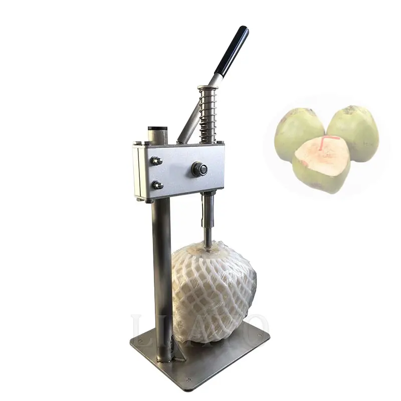 Portable Manual Green Coconut Drilling Machine Hand Press Coconut Hole Punching Equipment