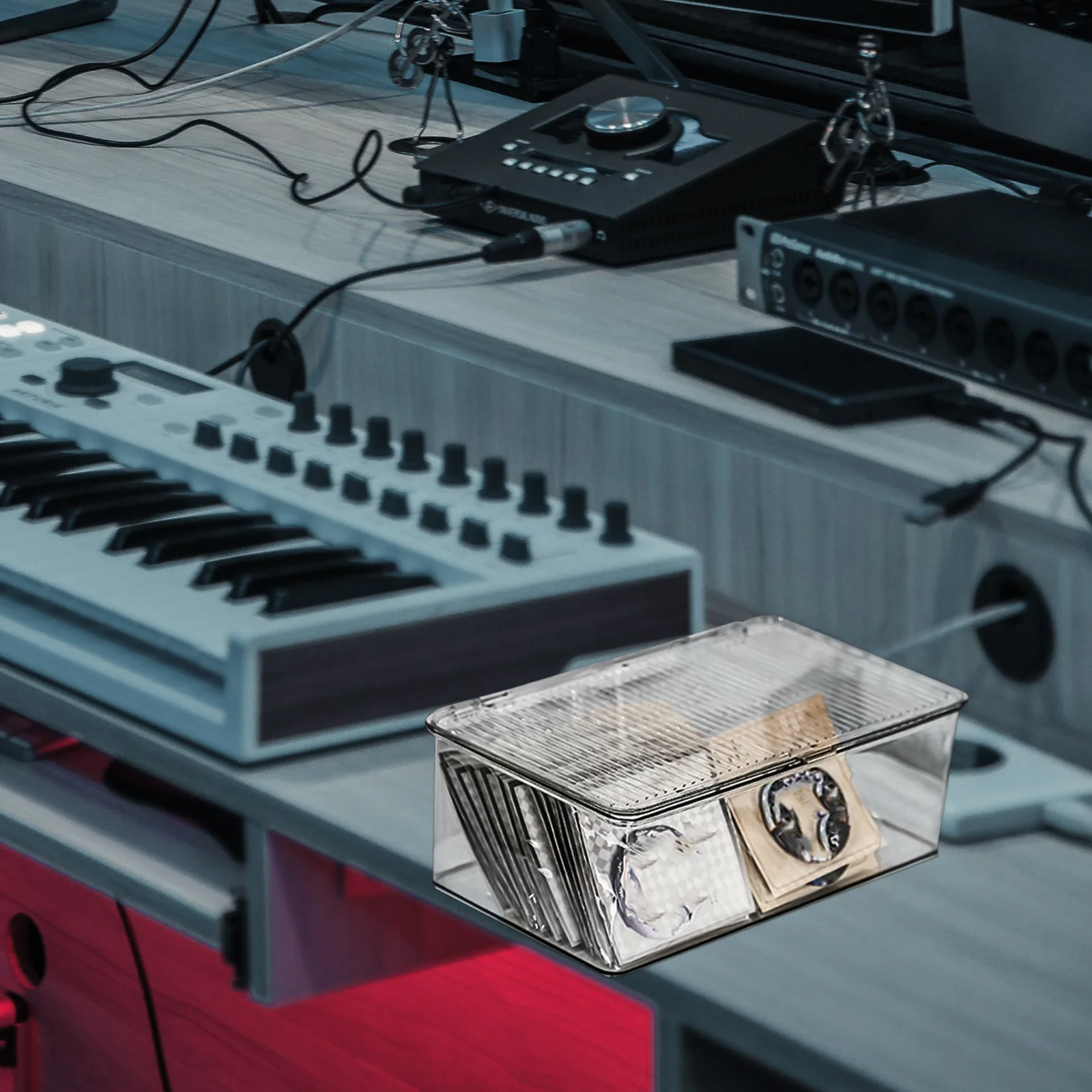 

Cd Storage Box Sturdy Lightweight Portable Cd Case Large Capacity Dustproof Disc Storage Holder Dvd Case Dvd Box