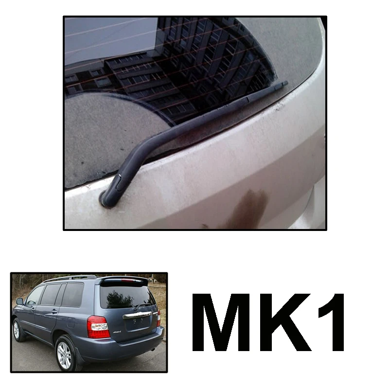 Xukey 12 "zestaw ramion wycieraczki tylnej szyby zestaw dla Toyota Highlander Kluger MK1 2007 2006 2005 2004 2003 2002 2001