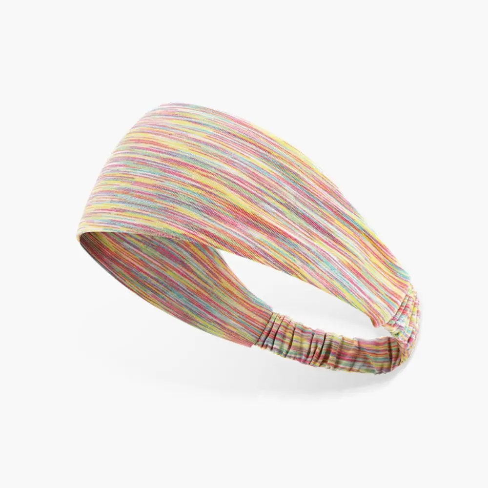 عصابات رأس لليوجا مرنة قابلة للتنفس تمتص العرق عصابة رأس لليوجا متينة ومريحة للرجال والنساء