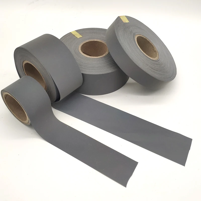 5/10/20/30/40/50mm wide, reflective tape 5 meters long, used as a reflective safety warning material for sewing DIY clothing