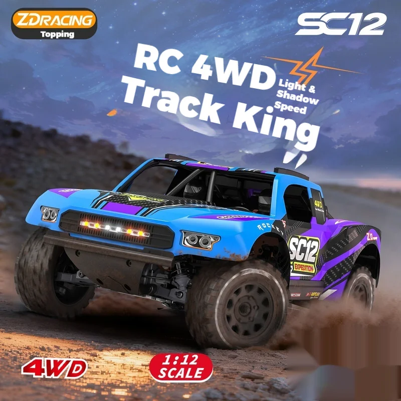 

Zdhobby Sc12 Remote Control Off Road Short Course Truck 1 12 Scale Brushless 4WD 4 Channel RTR Drift Racing Car For Outdoor