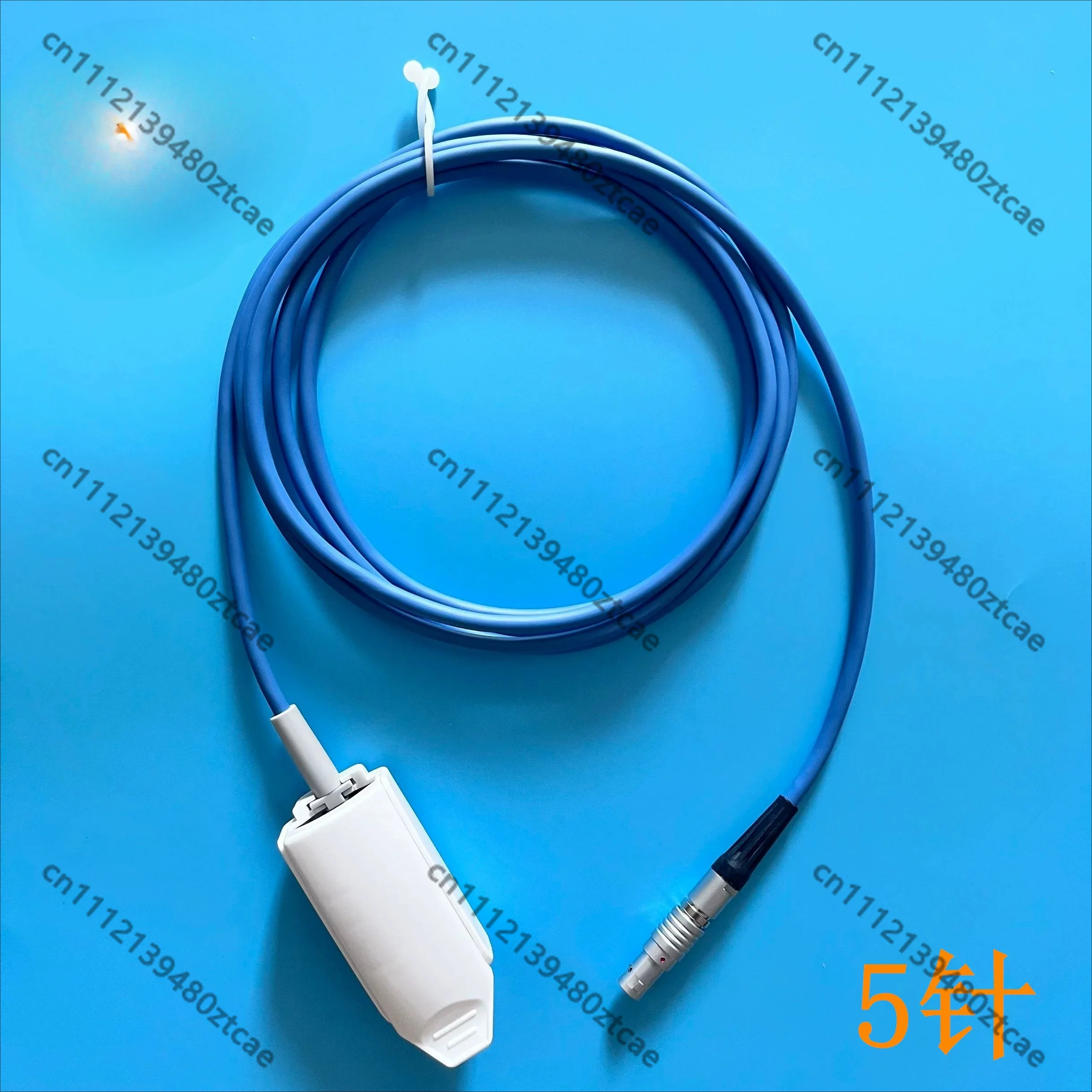 Telemetry Monitor SpO2 Probe Reusable Finger Clip Oxygen Sensor Medical Monitoring Replacement Accessory