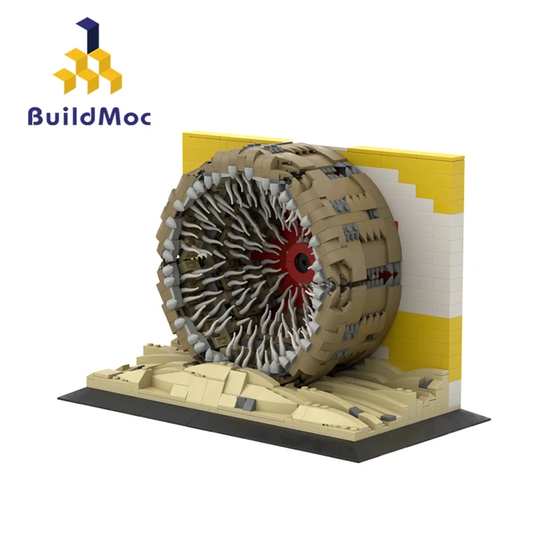 

Buildmoc Dune Movie Sandworm Monster Creative Ideas MOC Set Building Blocks Kits Toys for Children Kids Gifts Toy 1627PCS Bricks