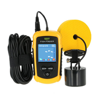 LUCKY FF1108-1/ FF1108-1CT/FF918 Portable Sonar Alarm for Fishfinder Echo Sounder 0.7-100M Transducer Sensor Depth fishfinder