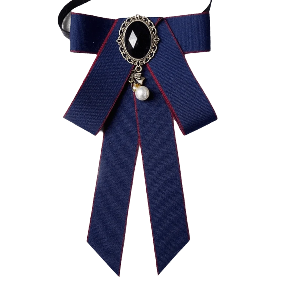 Luxulry Alloy Bow Tie Rhinestone Neck Decoration Bowknot Brooches Jewelry Accessories Necktie Shirt Collar Pin