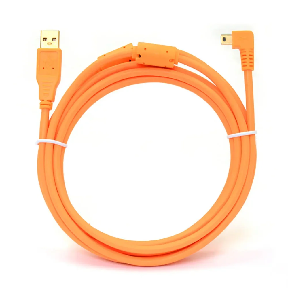 

Кабель Lightning 3 USB A к miniUSB T SLR для Canon 5D3 6D Nikon D4, высокоскоростная передача данных для съемки, 3 м