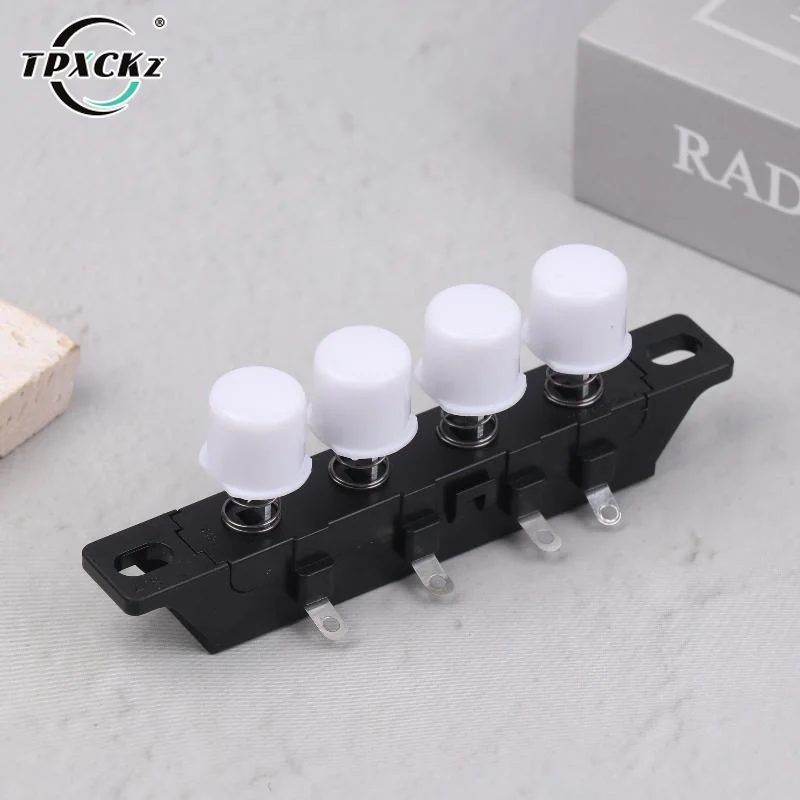 [SL]1/2/3Pcs 4 Key 3-Speed ​​Round Knob Switch Universal Electric Fan Switch Accessories For Table Fans Floor Fans