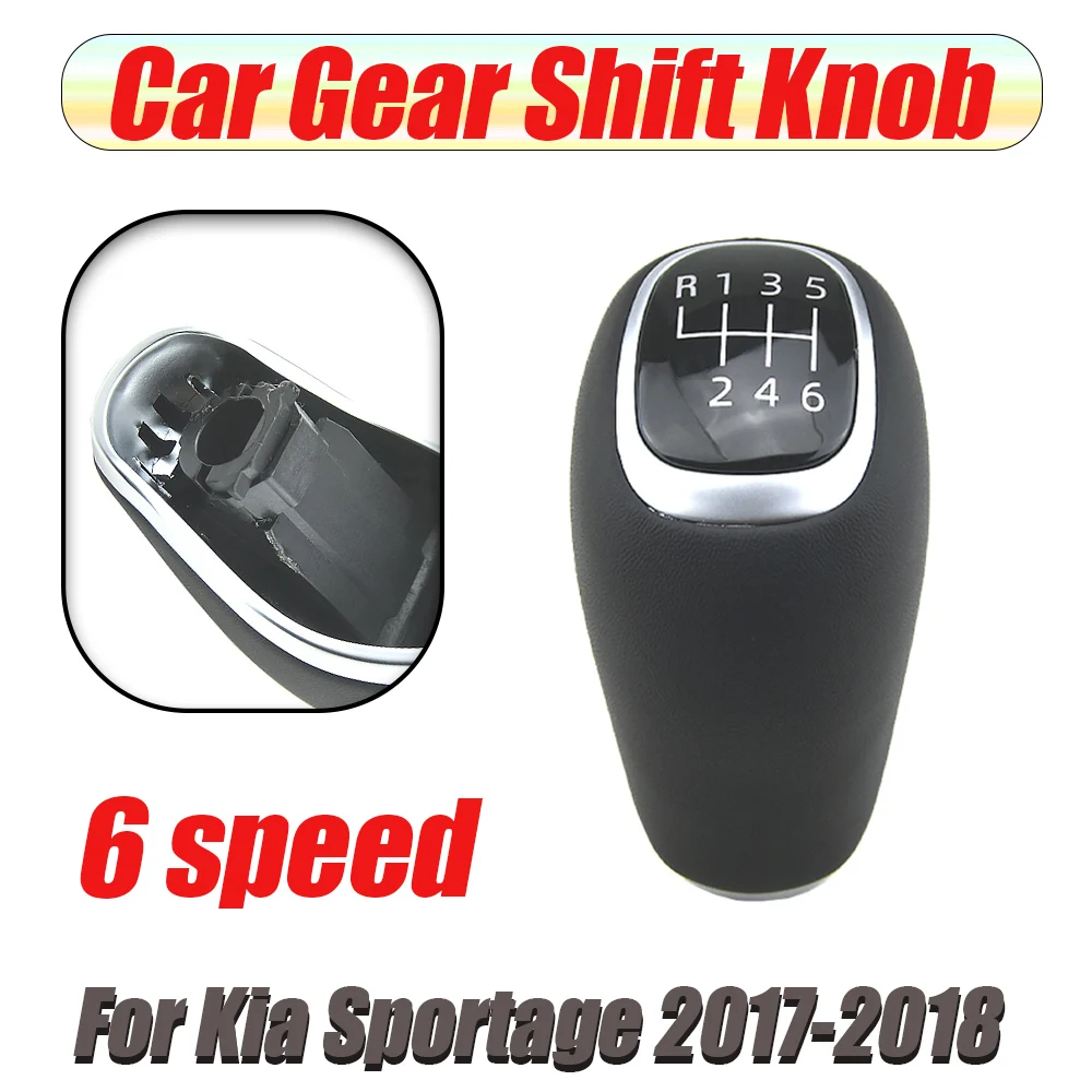 Gear Shift Knob For Kia Rio Cerato 2017 for Sportage 2017-2018 Manual Shifter Lever Change Knob 43711-H8300
