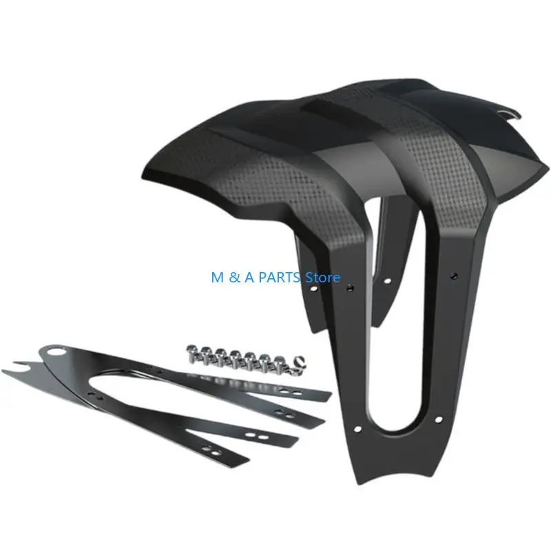 U1JF Motorcycle Rear Wheel Cover Mudguard Mud Flap, Protects Against Splashes