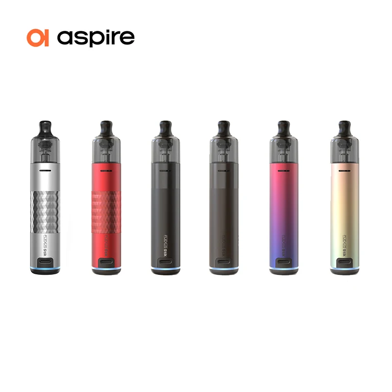 E-cigarette Aspire Flexus Stik Kit Vapers Mod 3 Levels Wattage Vape Pen Electronic Cigarettes Pod System Smoke 0.6/1.0ohm Coil