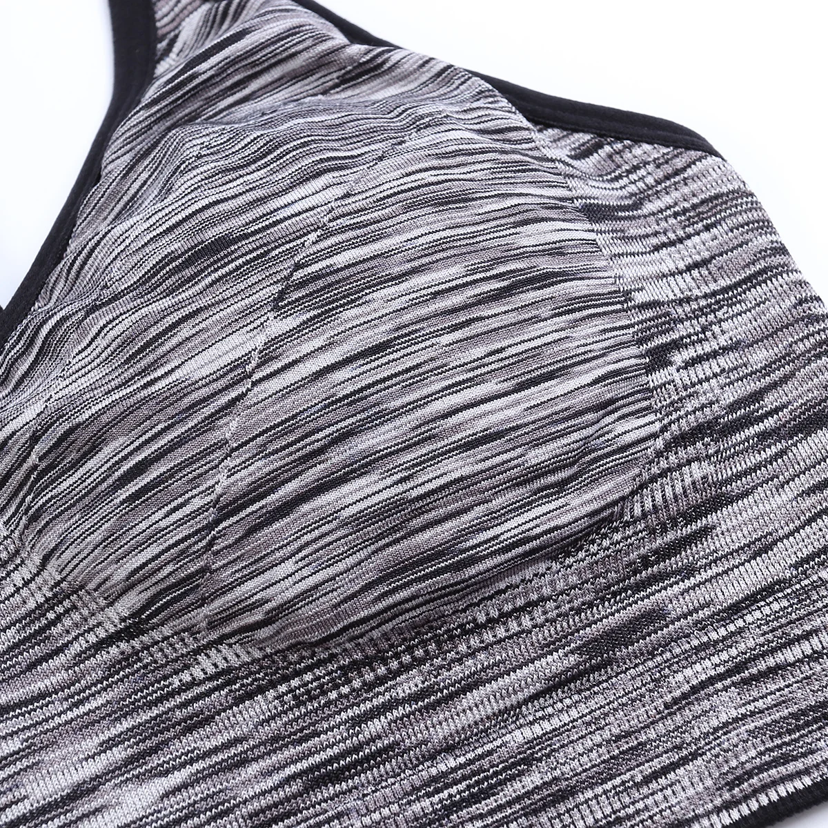 

Sports Bra High Impact L Dye Seamless Wirefree Stretchy Shockproof Removable Pads Fitness Gym Yoga Running