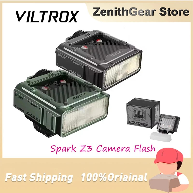 

VILTROX Spark Z3 Mini Rechargeable Camera Flash Light Speed Control Camera Speedlite for Sony Canon Nikon Fujifilm DSLR Camera