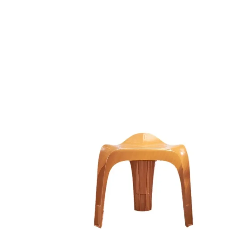 

Nordic medieval small stool, shoe changing stool at the door, simple bathroom stool for home use