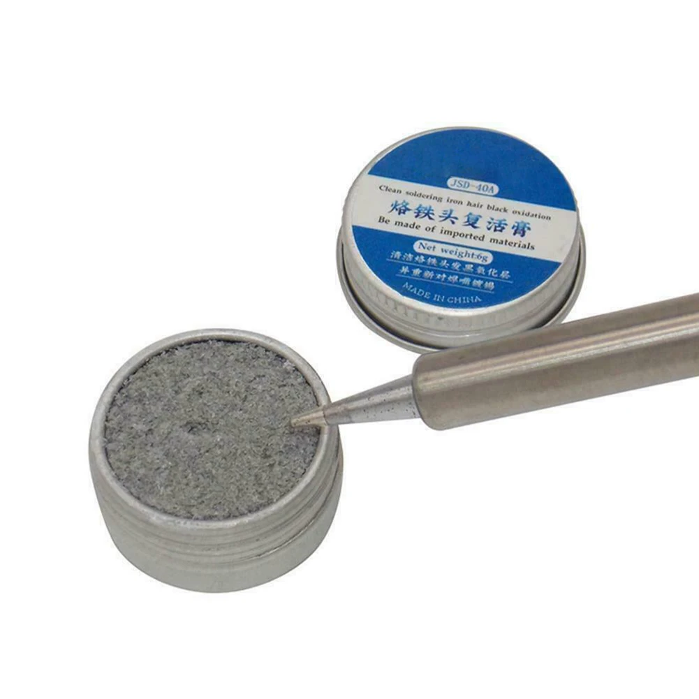 Detersivo per saldatura 6g/15g Old Solder Iron Tip Tinner e Cleaner Best Clean parti di utensili ossidati accessori per strumenti di saldatura