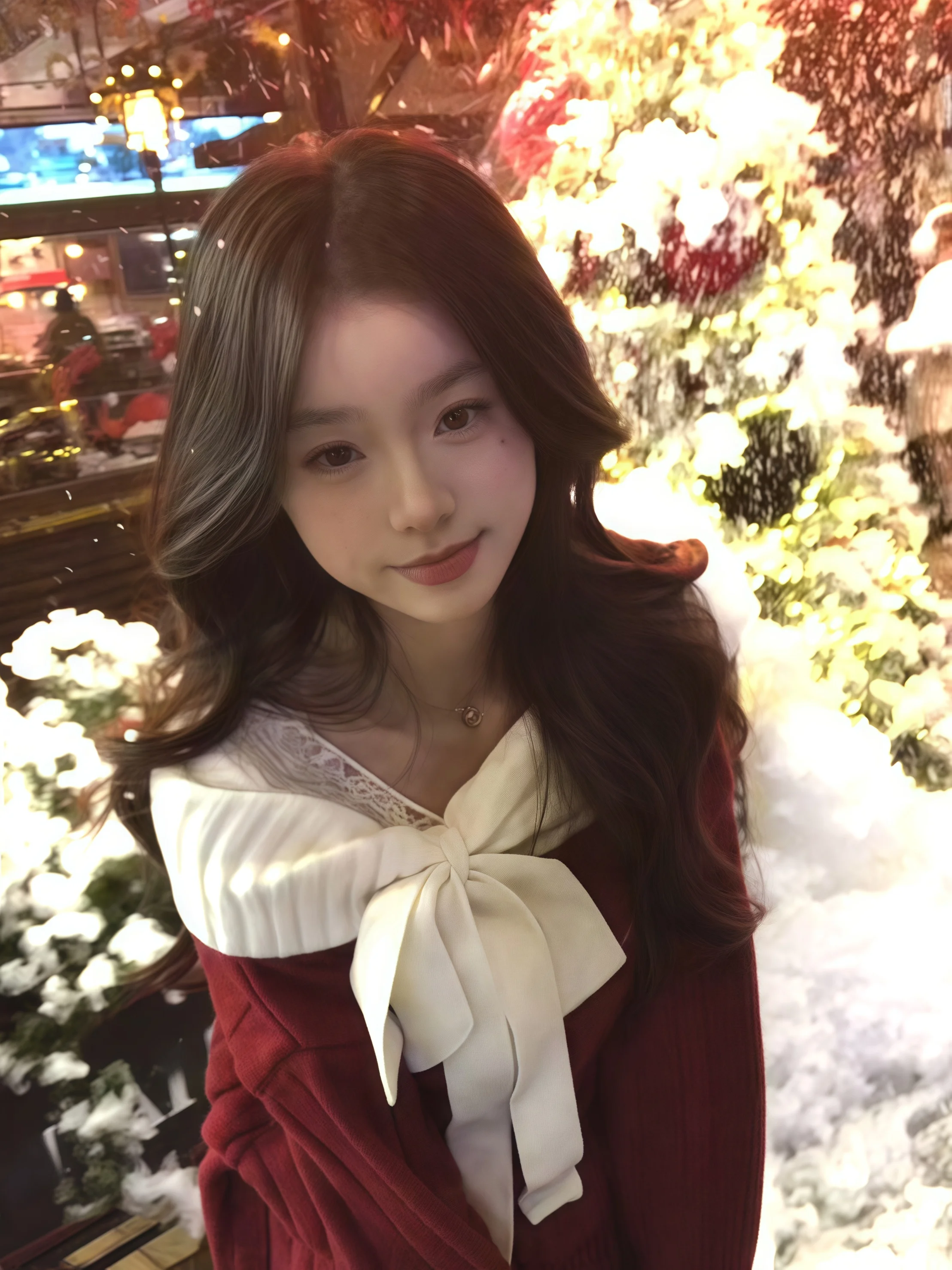 

Новинка! Красное вязаное платье Cisas с одним открытым плечом, облегающее, зимнее, красивое, для женщин