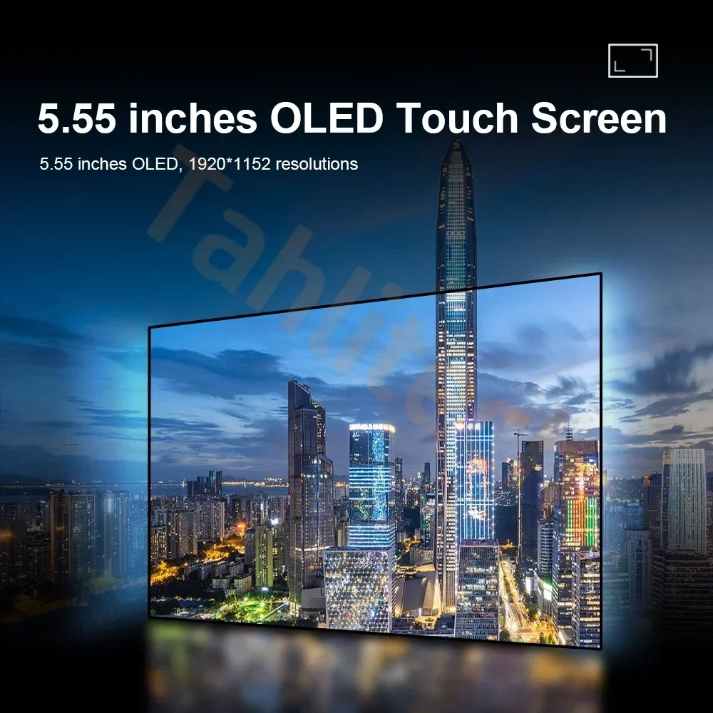 Mini OTDR Fibra Attiva Live Test 1550nm 24/26/28dB Riflettometro Ottico Touch Screen OPM OLS VFL Tester SC/UPC Connettore