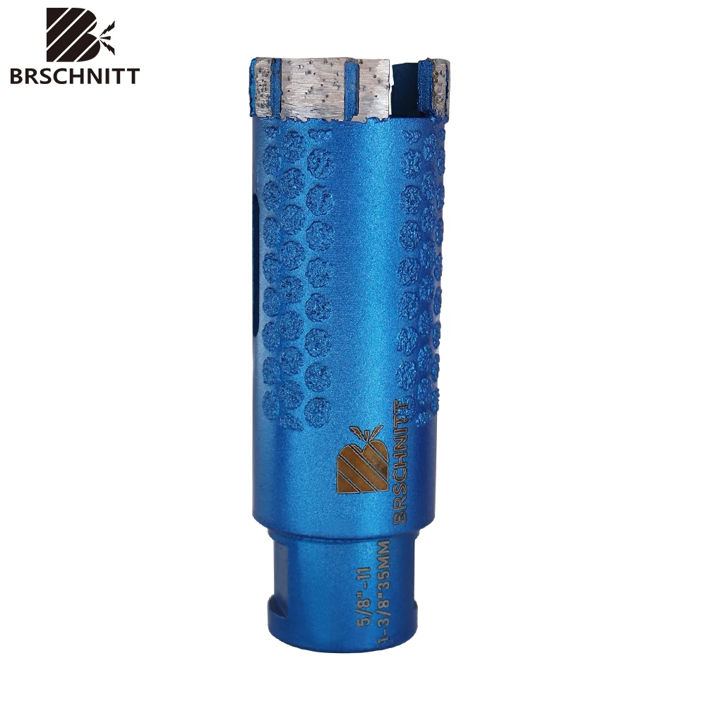 

1pc 35mm 5 8 Thread Laser Welded Diamond Drill Porcelain Tile Cutter Drilling Core bit Hole Saw For Granite Marble Stone