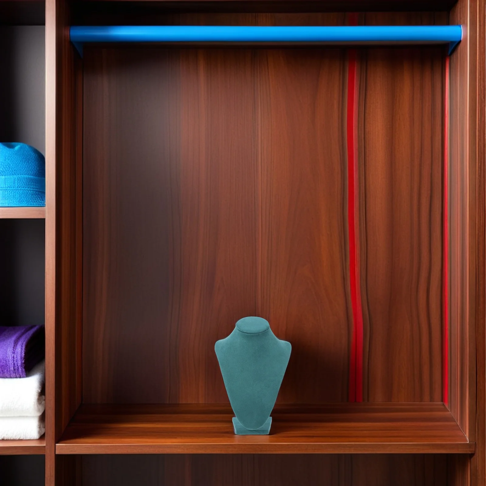 

25Cm Necklace Jewelry Display Stand Bust Easel Chain Holder Organizer Rack For Home Retail Store Trade Show Photography