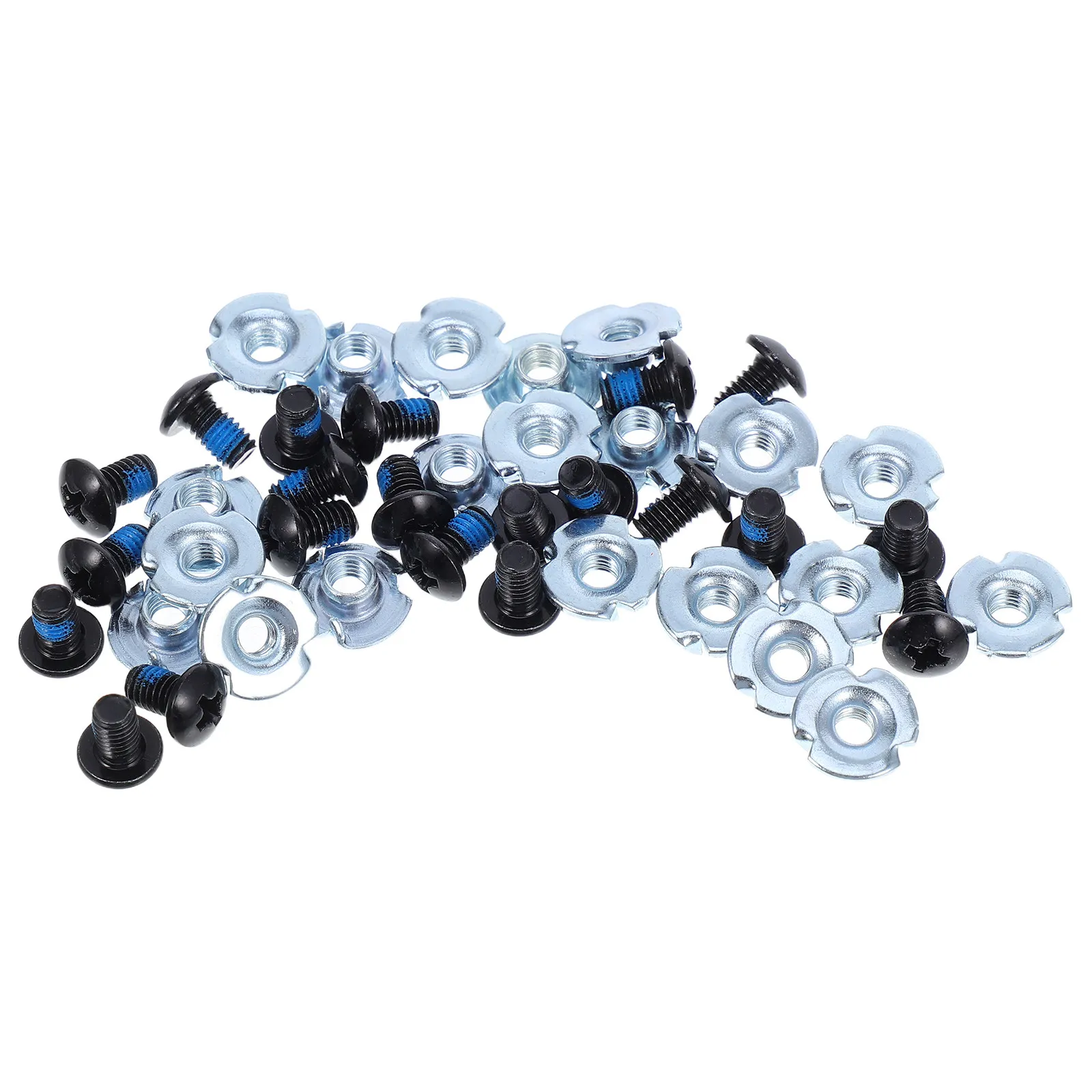 

20 Sets Protective Gear for Skateboarding Roller Parts Shoe Attachment Hardware Shoes