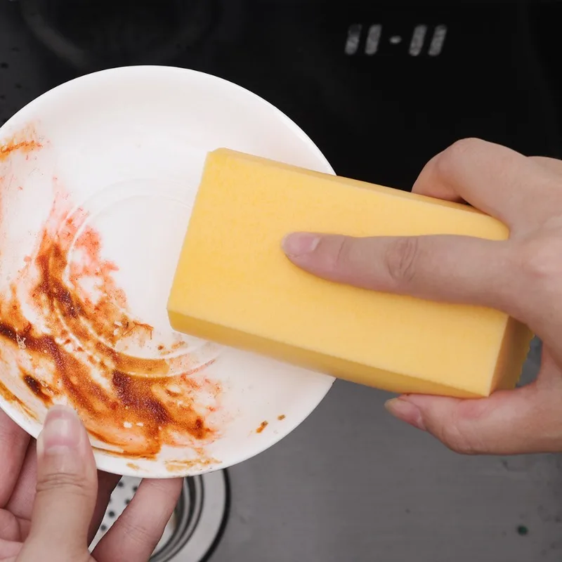 1/5PCS Damp Clean Duster Sponge Portable Cleaning Brush Duster For Cleaning Blinds Glass Baseboards Vents Railing Mirrors Window