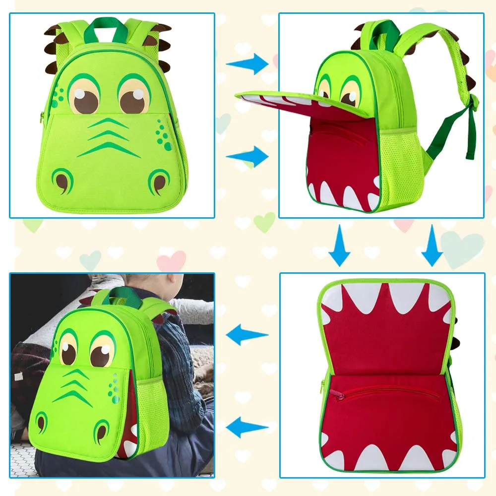 Dinosaur Backpack for Boys, 12\