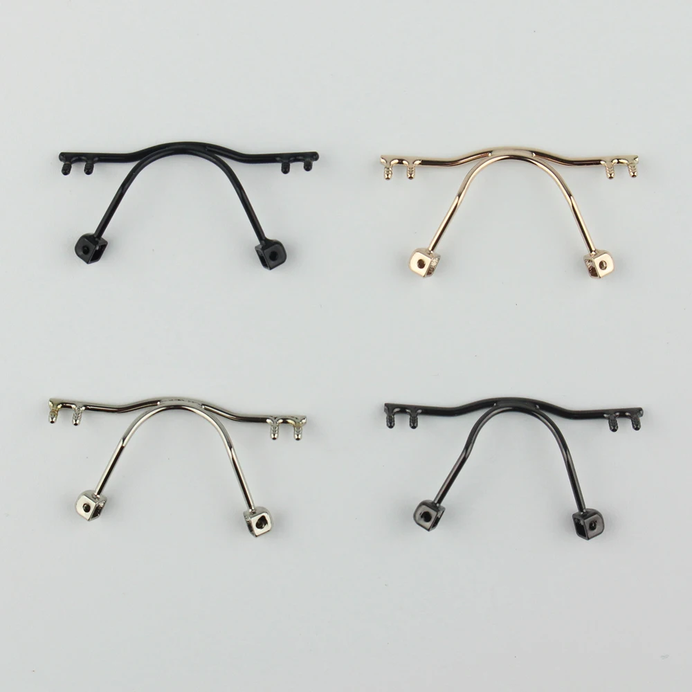 10pcs Eyeglasses Bridge Nose Pad Arm Metal Rimless Optical Frame Broken Replacement Eyewear Glasses Accessory 1113