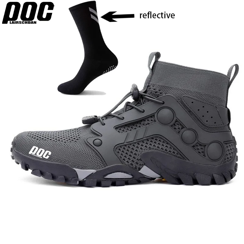 

LairschDan Poc Man Breathable Motocross Bicycle Footwear Cycling Equipment MTB Shoes Mountain Bike Boots Scarpe Sneaker Uomo