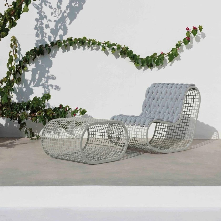 Outdoor garden sofa furniture single sofa