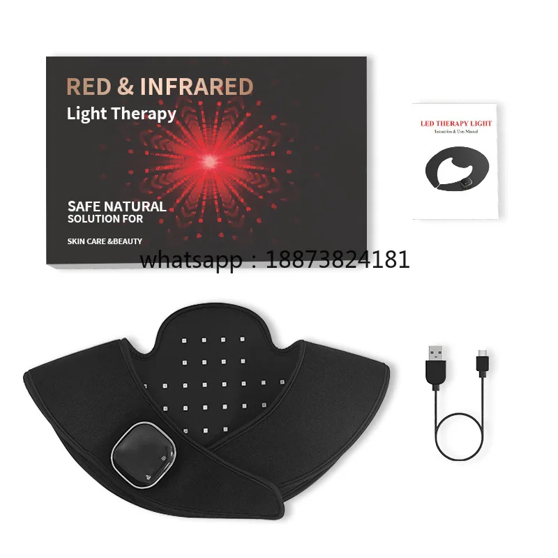 

Source Neck Protector Shoulder Heating Shawl Red Light Infrared Therapy Massage for Shoulder fast shipping