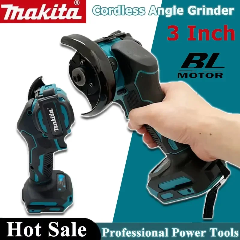 Makita Akku-Winkelschleifer 3 Zoll, Kabelloser 3-Zoll-Elektro-Trennschleifer, Schneidwerkzeug, Kreissäge, Elektrowerkzeug