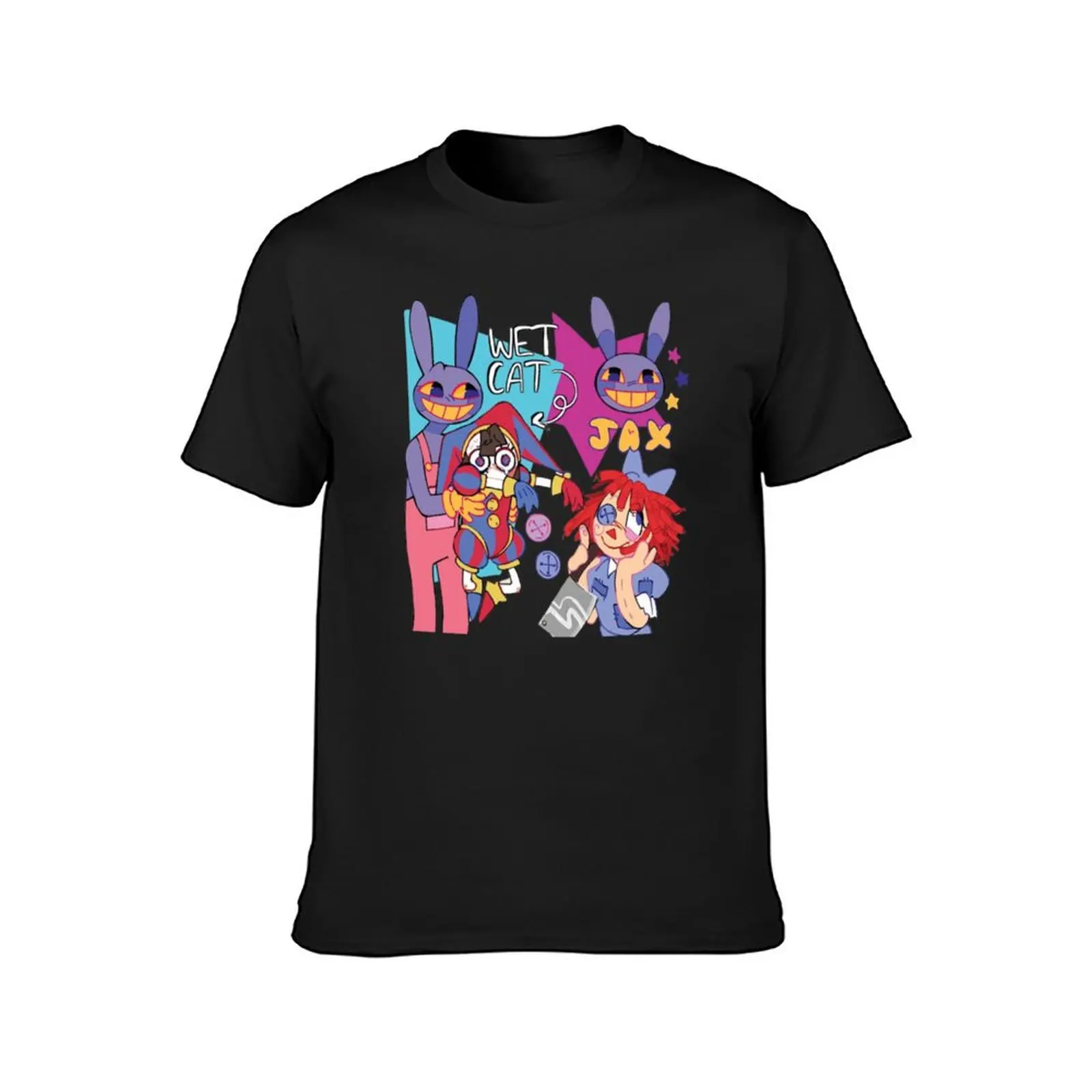 

the incredible digital circus tv show, T-Shirt Clothing plus sizes t shirt for men