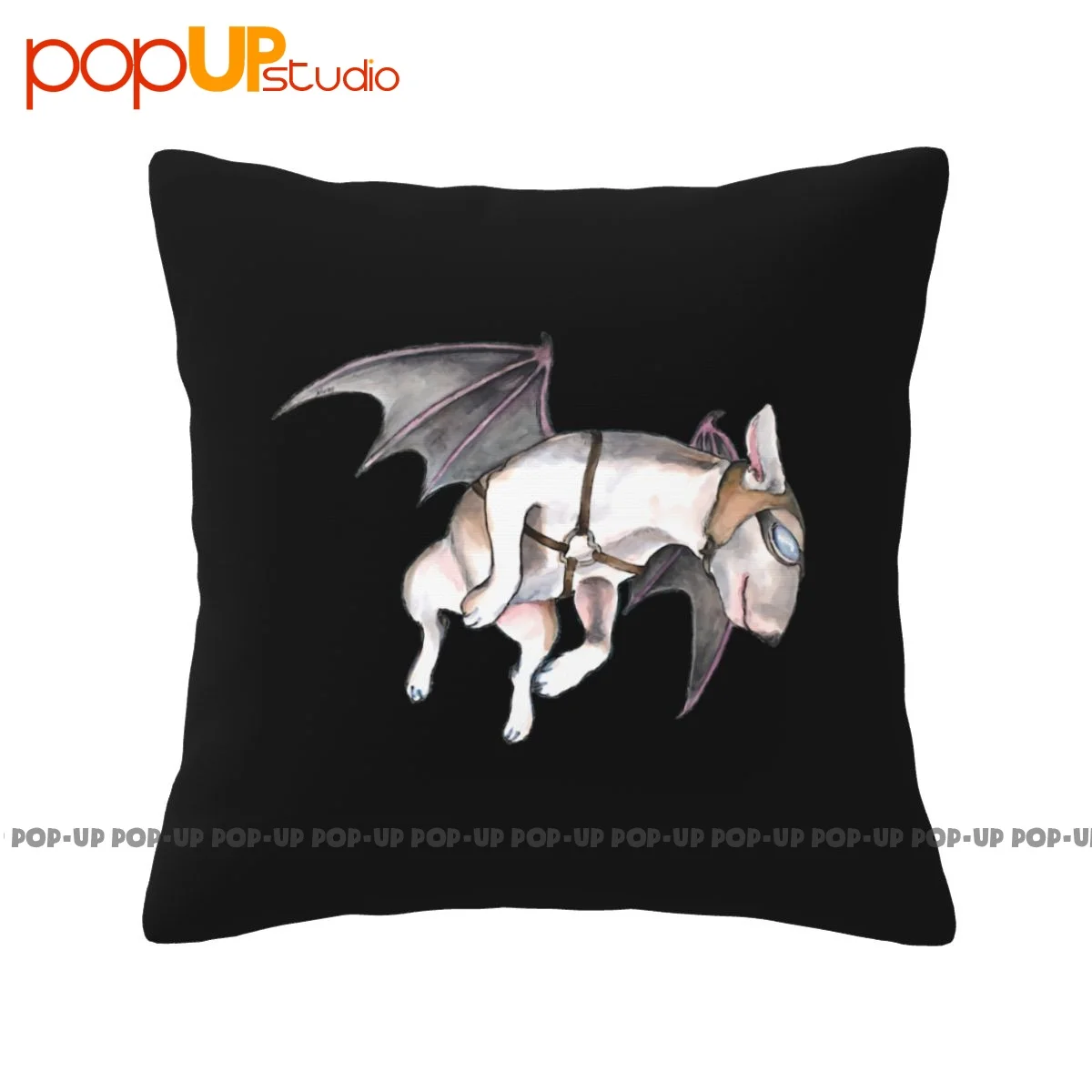 Soft Bull Terrier Pillowcase Throw Pillow Cover Vintage Home Decor Brief Style