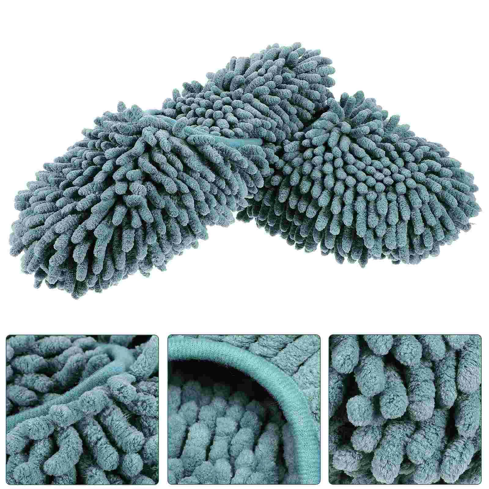 

Household Sweeping Shoes Mop Slippers for Home Practical Cleaning Floor Chenille Reusable