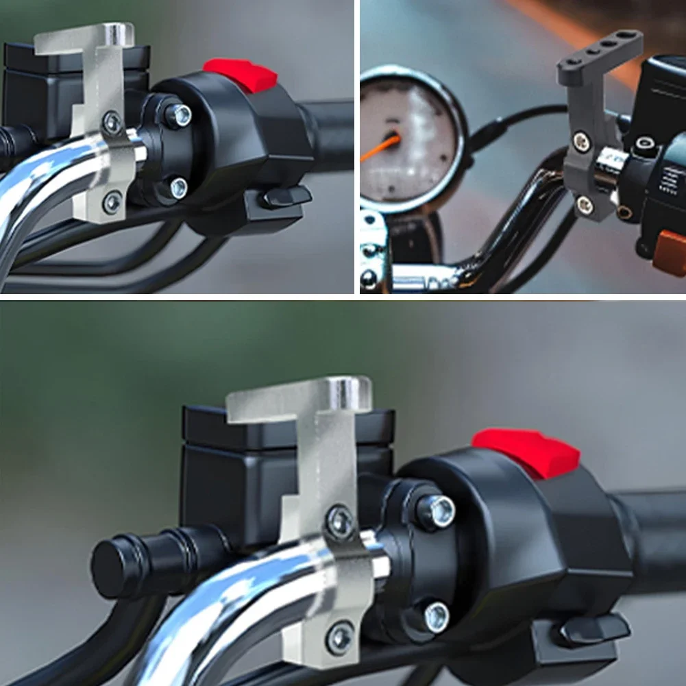 

Алюминиевое крепление на руль мотоцикла, держатель для аксессуаров для мотоцикла, аксессуары для мотоциклов для дополнительных аксессуаров