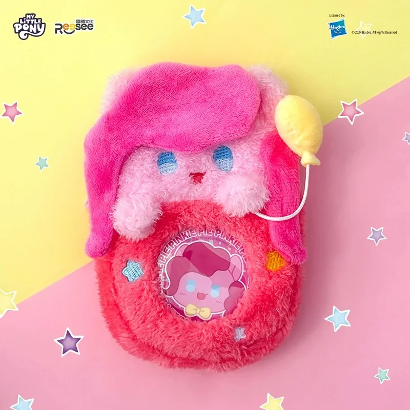 MINISO New Anime My Little Pony Mini Plush Pain Bag Kawaii Twilight Spark Rainbow Dash Pinkie Pie Shoulder Crossbody Coin Purse