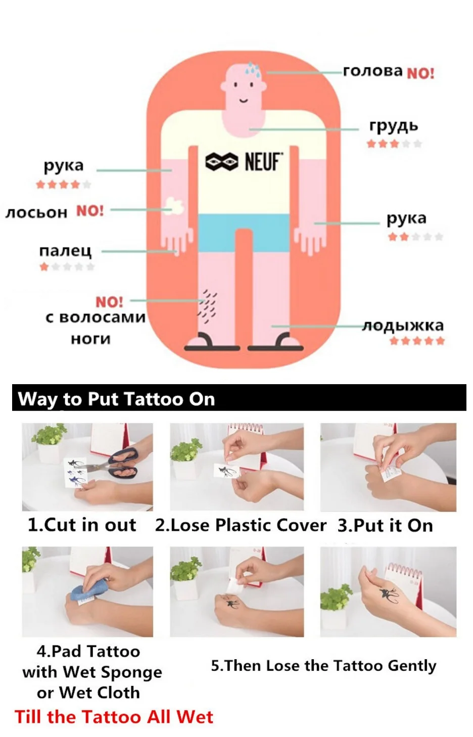 Rosa Rose Blume wasserdichte temporäre Tattoos Männer Flash Tattoo Aufkleber Henna Tattoo Körper kunst gefälschte Tattoo Ärmel – Detail 6