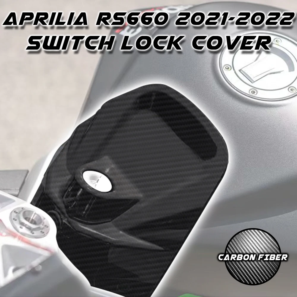 

For Aprilia RS660 2021 2022 Full Carbon Fiber Motorcycle Modified Accessories Fairings Kits Parts Ignition Lock Airbox Cover