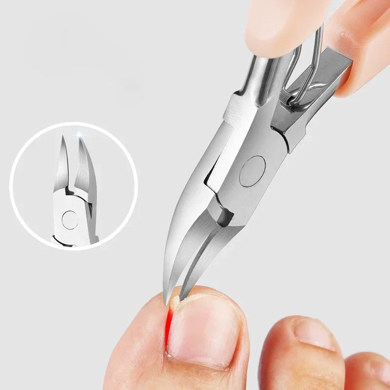 1Pc Nail Ingrown Nipper Cuticle Scissor Toenail Clipper Dead Skin Remove Nail Cutter Paronychia Tool Pedicure Manicure Nail Tool