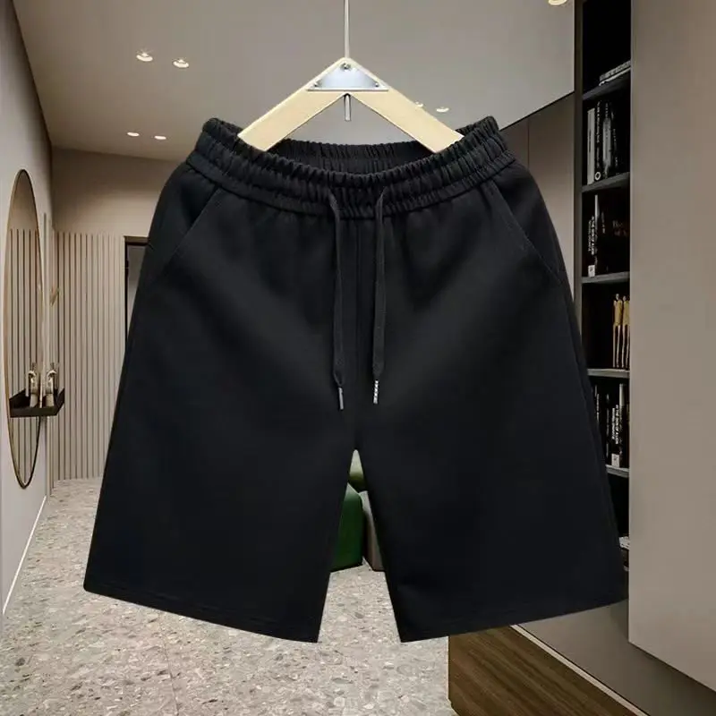 Summer Pants Pure Cotton Breathable Men's High-end Shorts Korean Version Couple New Casual Sports Pants Versatile