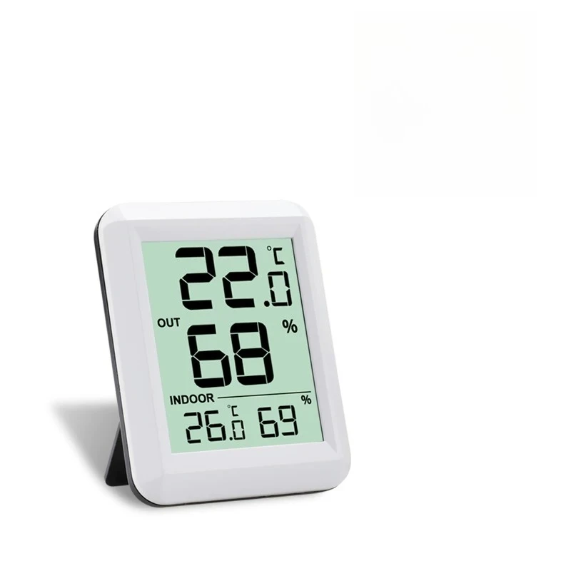 Wireless indoor and outdoor thermometer Household baby room Precise imported Electronic wall-mounted digital display
