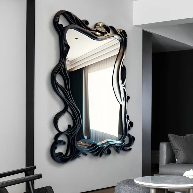 Full-length mirror bedroom wall-mounted fitting mirror