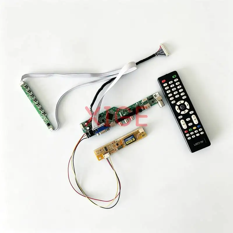 

Matrix Controller Board Fit LTN156AT01 LTN160AT02 N156B3 LTN160AT01 1366x768 HDMI+VGA+AV+USB 1-CCFL LVDS 30-Pin 1366*768 DIY Kit