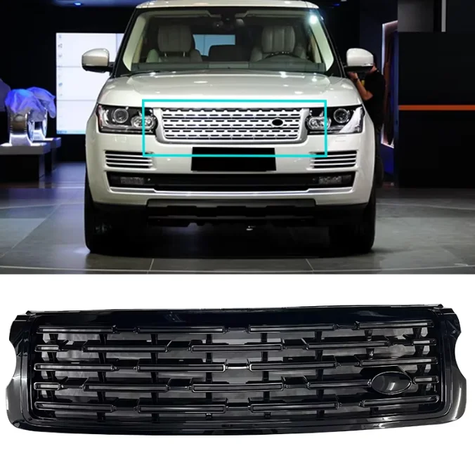 

Hot Selling High Quality Front Grille Gloos Upgrade All Black SV New Condition for Land Rover for Range Rover 2013 Vogue 2023