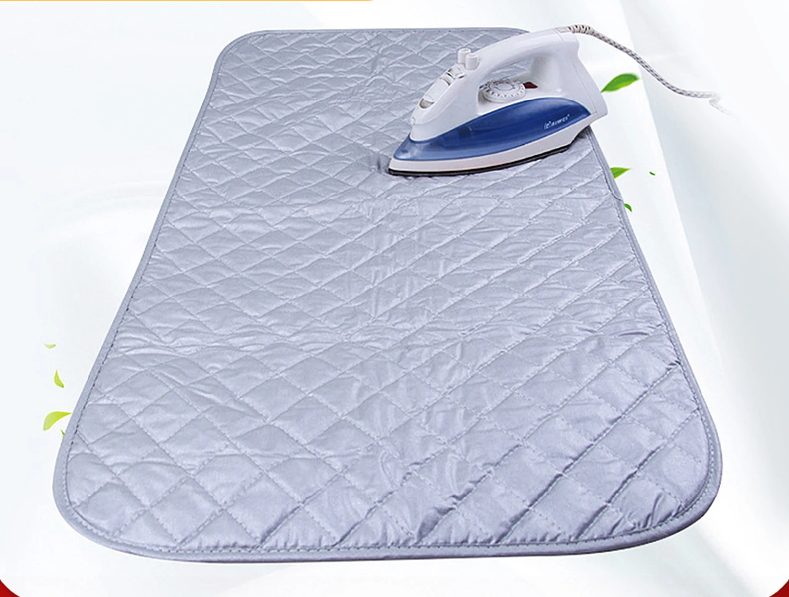 Portable Table Top Ironing Mat Laundry Pad Travel Clothes Protector Board Press Heat Blanket Iron Board Alternative Cover