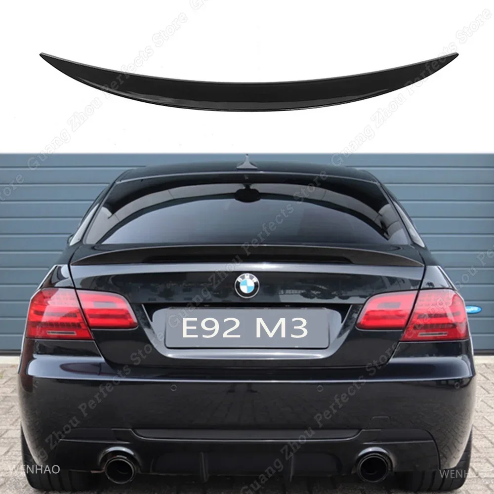 

For BMW E92 E93 M3 M Performance Style Rear Trunk Spoiler Wing 3 Series 320i 320xi 330i 330xi 320d BodyKits 2005-2012 Tuning